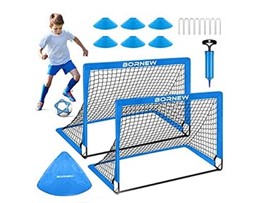 Bornew backyard soccer set