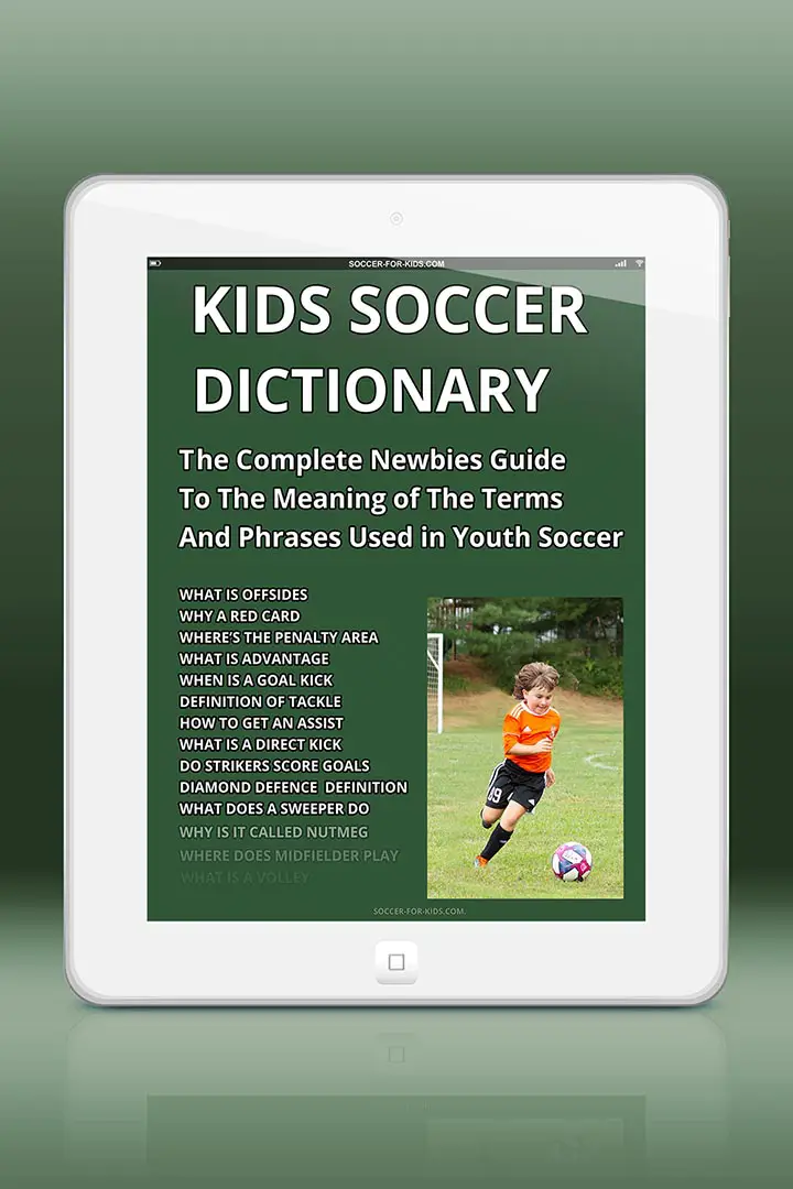 Kids soccer dictionary