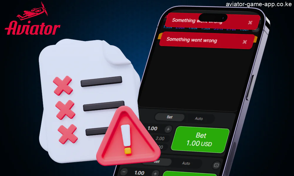 Some reasons why the Aviator app may not work